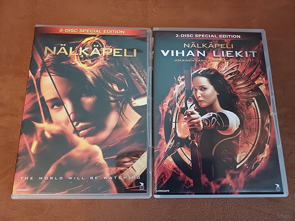 Nälkäpeli 1 ja 2
