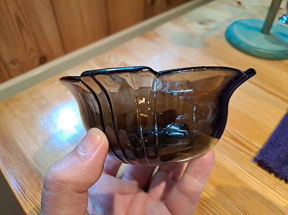 Karhulan lasi / Iittala, lasimalja, halk. 15 cm