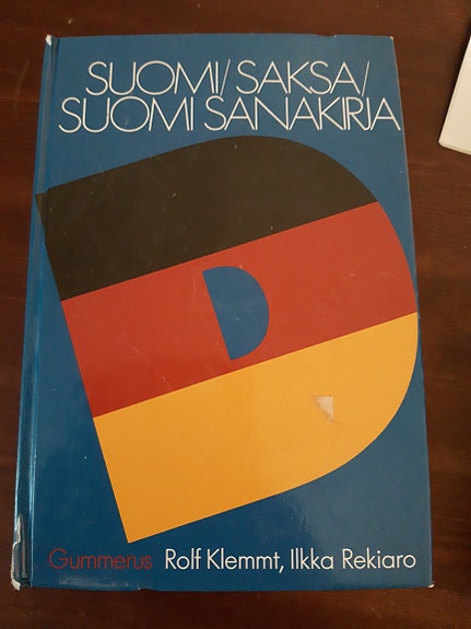 Suomi- Saksa-Suomi sanakirja