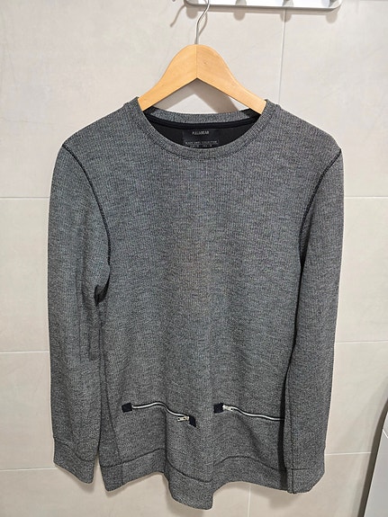 Pull & Bear Black Label Collection pitkähihainen miesten M-koko