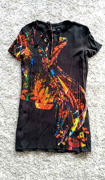 Desigual vuorellinen lyhyt mekko, koko 38