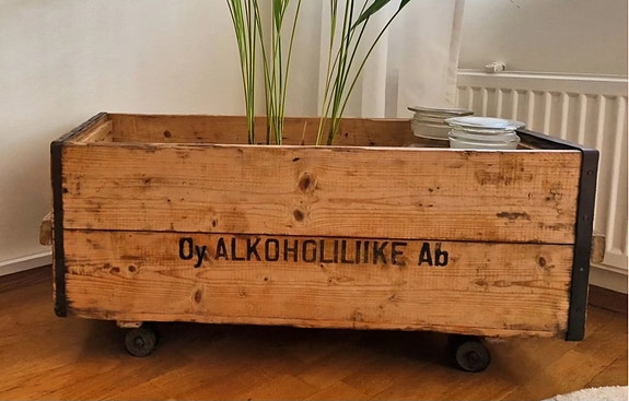 Oy Alkoholiliike Ab puulaatikko