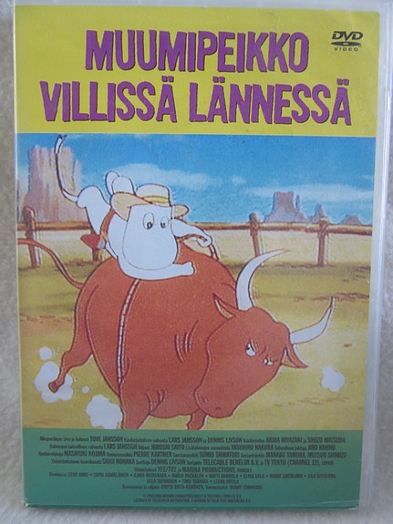 Muumipeikko Villissä Lännessä dvd