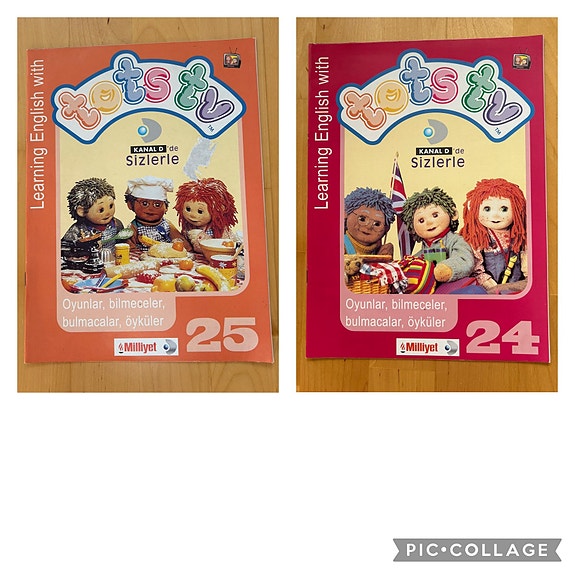 Learning English with tots TV vihkoset ( nro 24 ja 25 )