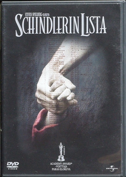 Schindlerin lista - Schindler's List - Kahden levyn DVD