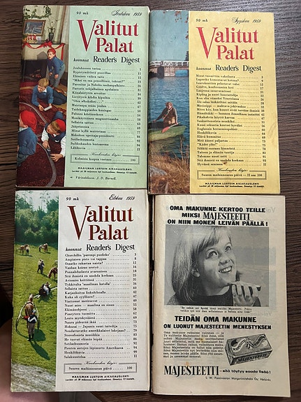 Valitut Palat lehti vuodelta 1959