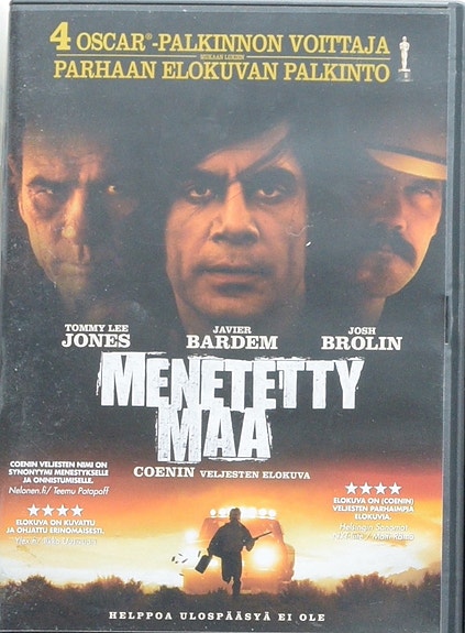 Menetetty maa - No Country for Old Men - DVD