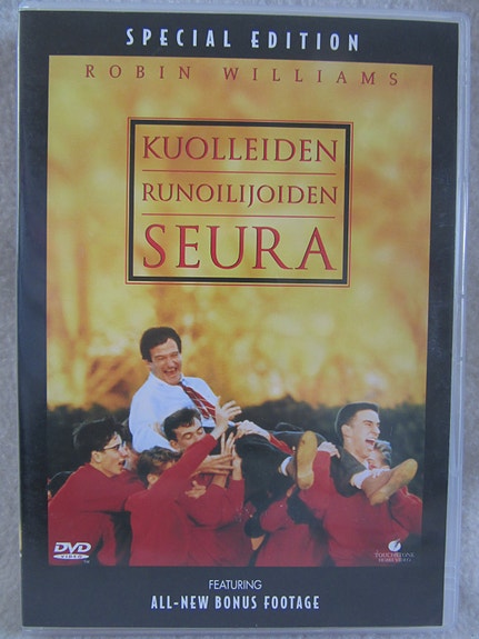 Kuolleiden Runoilijoiden Seura dvd