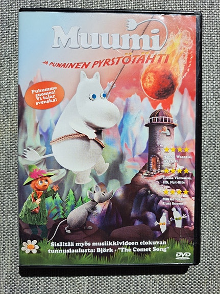 Muumi ja punainen pyrstötähti dvd