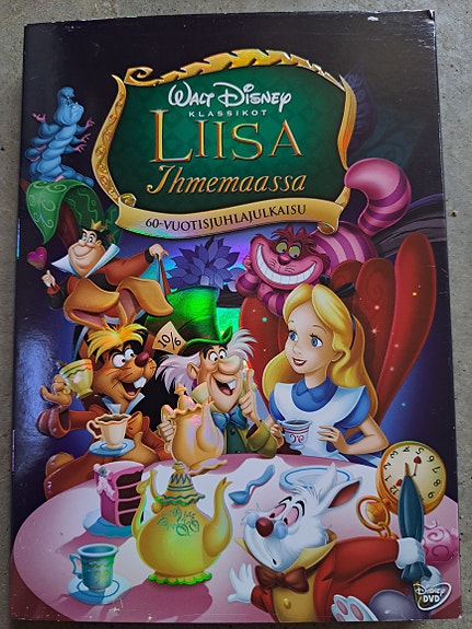 Liisa ihmemaassa dvd
