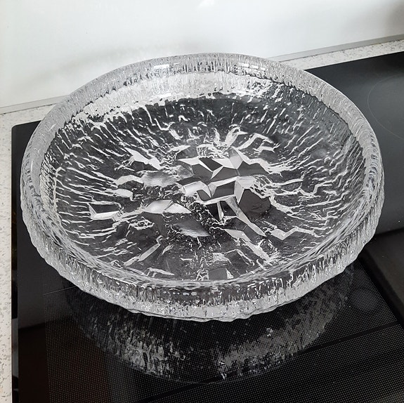 Tarjoilukulho, Lunaria. Tapio Wirkkala, Iittala.