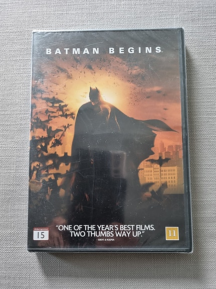 Uusi DVD Batman begins