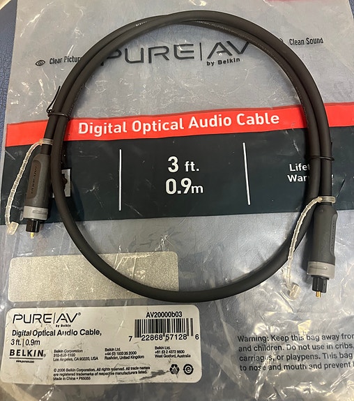 Audiokaapeli BELKIN PureAV