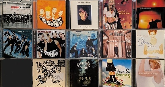 CD-levyjä halvalla!