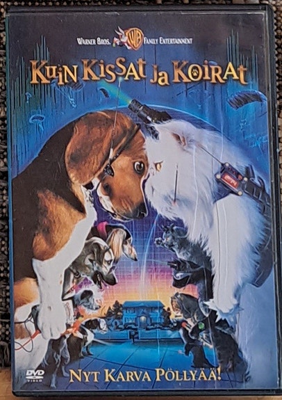 Kuin kissat ja koirat dvd