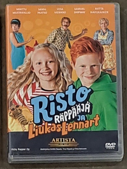 Risto räppääjä ja liukas lennart dvd