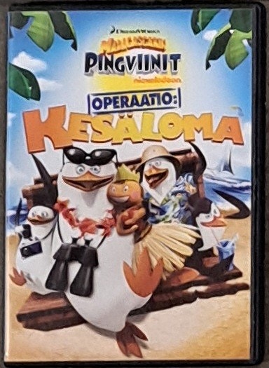 Madagascarin pingviinit operaatio kesäloma dvd