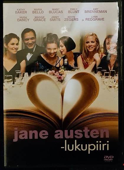 Jane Austen -lukupiiri elokuva-DVD
