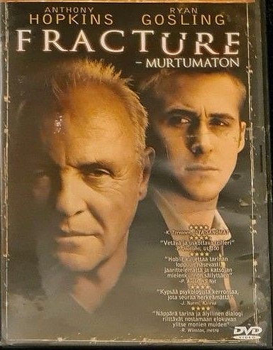 Fracture elokuva-DVD (Anthony Hopkins, Ryan Gosling)