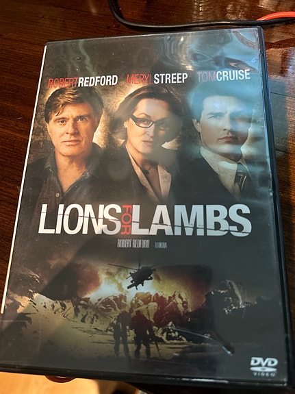 Lions for Lambs DVD