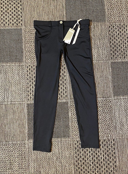 FREDDY size L WRUP F7 cwrs black housut legginsit wr.up NEW WITH TAGS