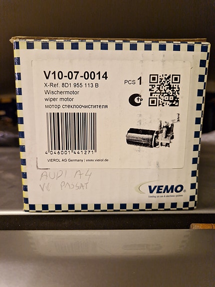 Lasinpyyhkijän moottori