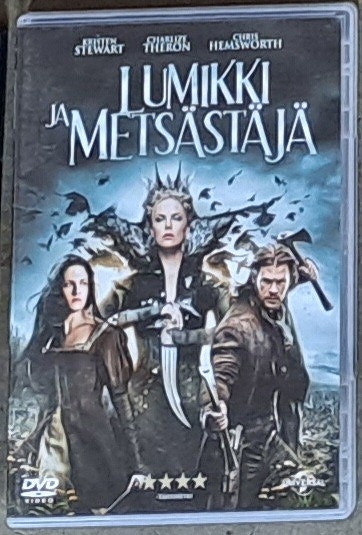 Lumikki ja metsästäjä dvd