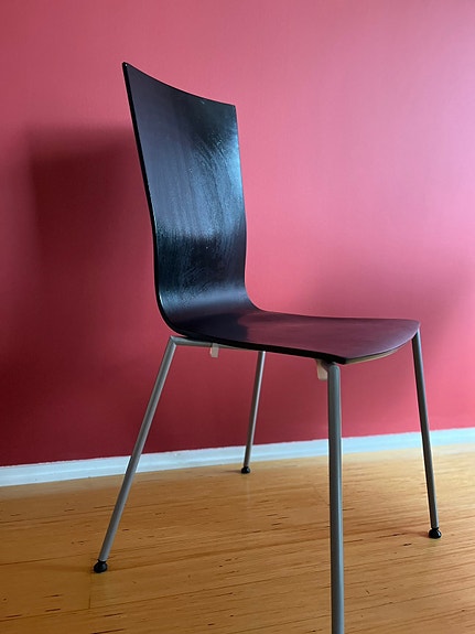 Tanskalaiset mustat design-tuolit (10 kpl)