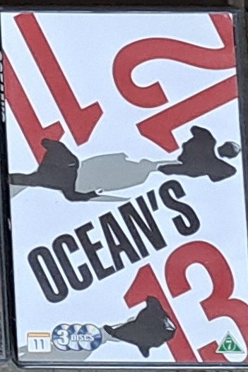 Ocean's 11, 12 ja 13 dvd boksi