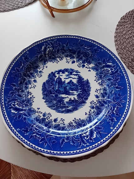 Arabia maisema lautanen