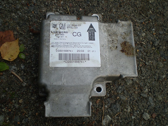 opel signum airbäg moduli