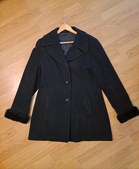 Naisten villakangastakki n.XL