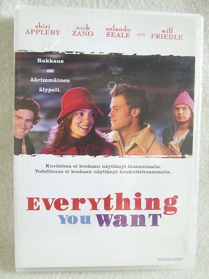 Everything You Want dvd