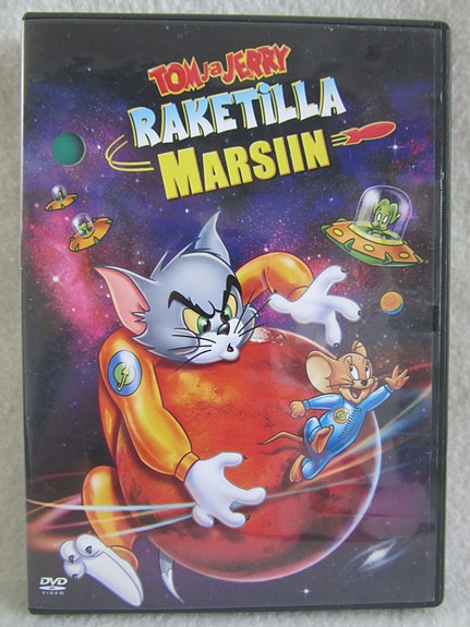 Tom ja Jerry Raketilla Marsiin dvd