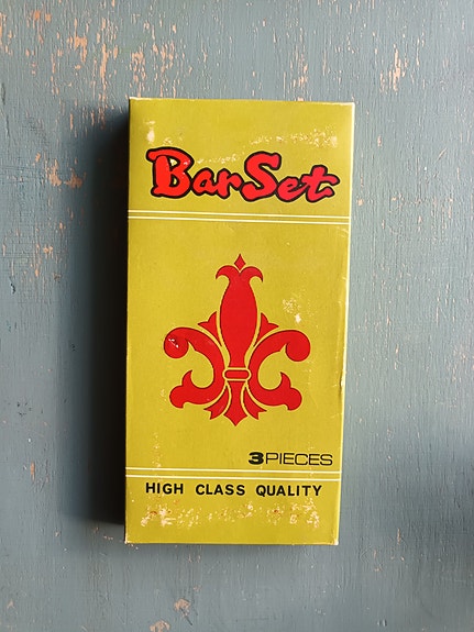 Vintage 70-luvun baari setti