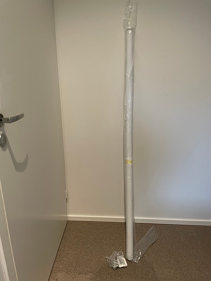 Rullaverho valkoinen 150x60cm