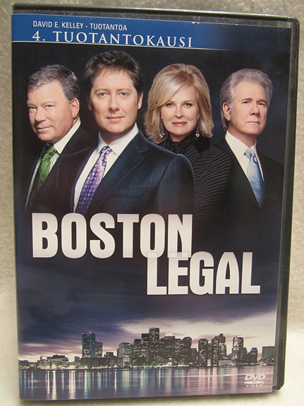 Boston Legal kausi 4 dvd