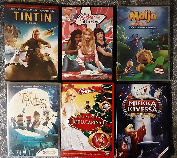 Lasten ja nuorten leffat, dvd 4