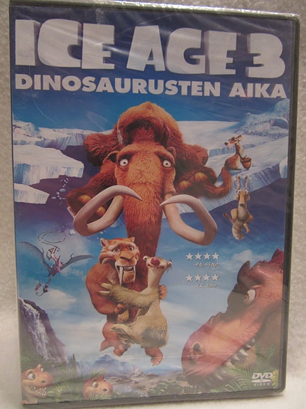 Ice Age 3 Dinosaurusten Aika dvd uusi