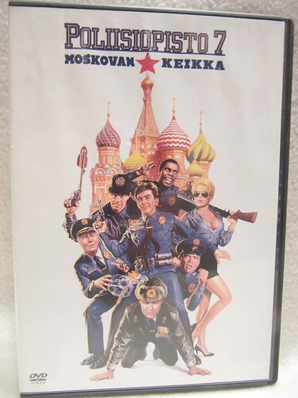 Poliisiopisto 7: Moskovan keikka dvd