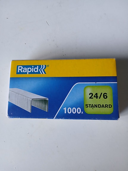 Rapid niitit 24/6 1000 kpl UUSI