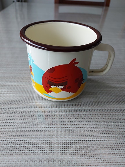Muurla emalimuki Angry Birds