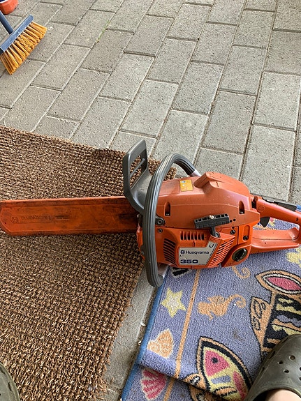 Husqvarna 350 Moottosaha koko setti
