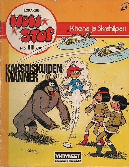 Khena ja Skrahilpari - Kaksoiskuiden manner - Non Stop N:o 11/1978