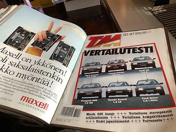 TM Tekniikan Maailma 1987 (alkup.) kansiossa lehdet 13-47 !
