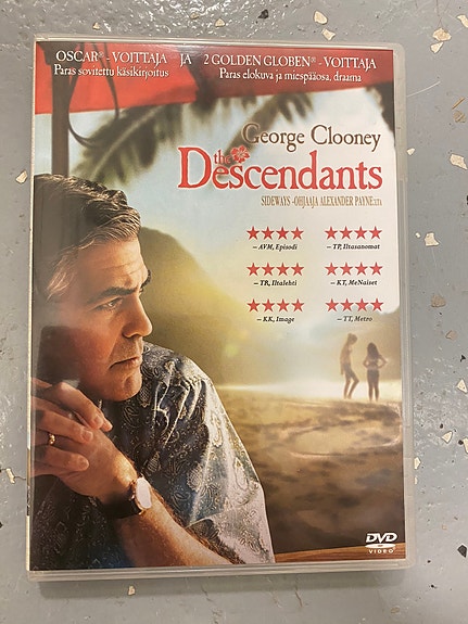 The descendants dvd