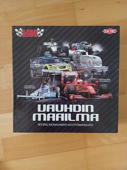 Vauhdin maailma -peli Tactic lautapeli