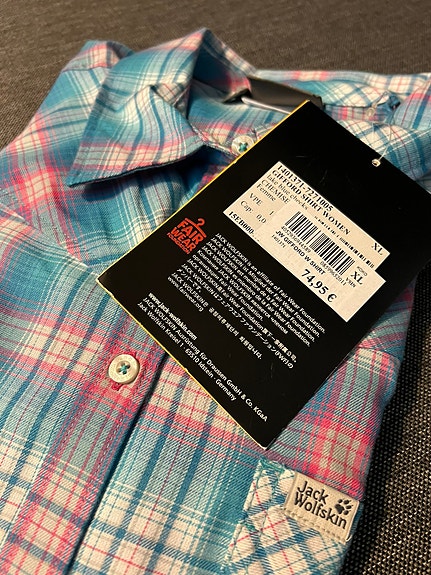 Jack wolfskin retkeilypaita xl