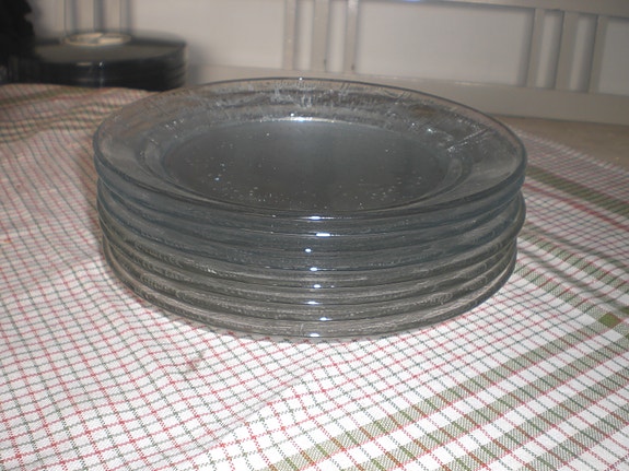 Riihimäen Lasi Revontulet lautanen halkaisija 23.5cm 8kpl