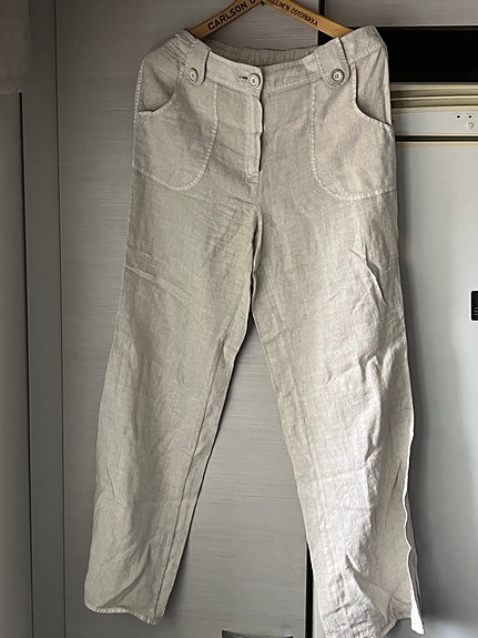 NP casual pellavahousut 40